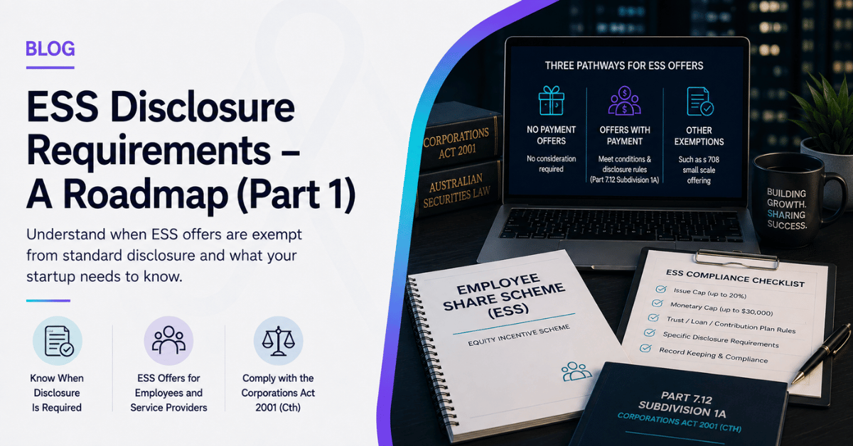 ESS Disclosure Requirements – A Roadmap (Part 1)