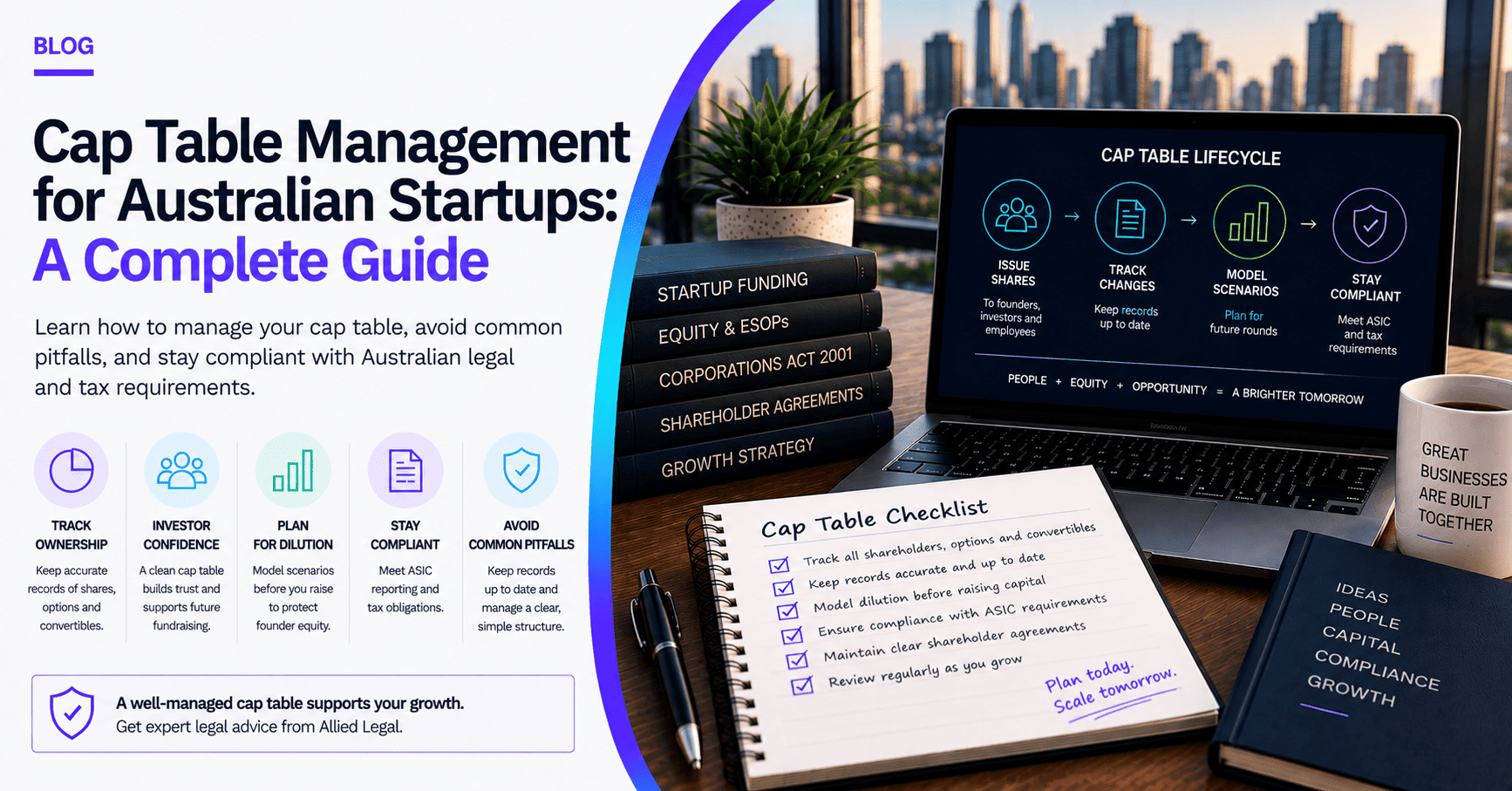 Cap Table Management for Australian Startups: A Complete Guide