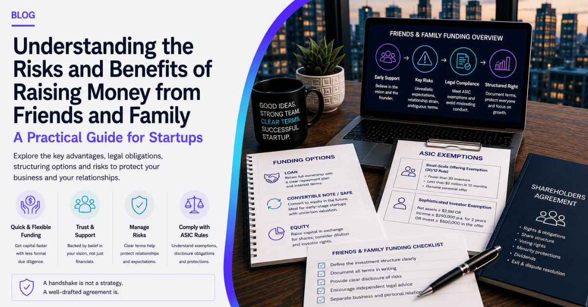 Understanding the Risks and Benefits of Raising Money from Friends and Family