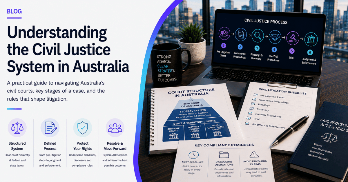 Understanding the Civil Justice System in Australia