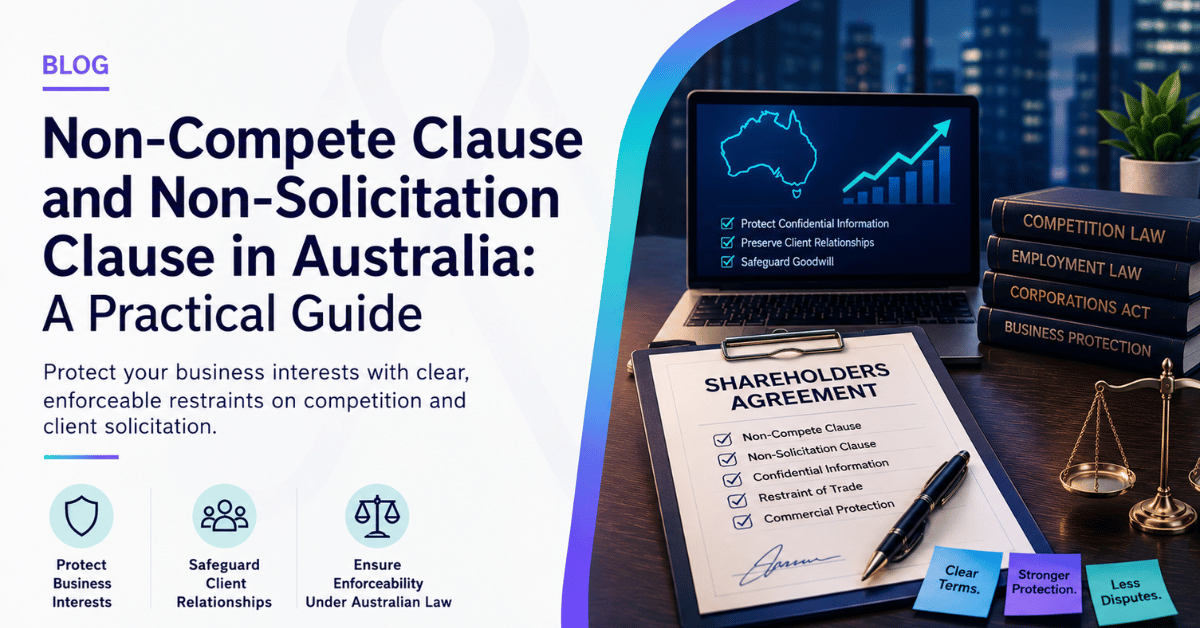 Non-Compete Clause and Non-Solicitation Clause in Australia: A Practical Guide