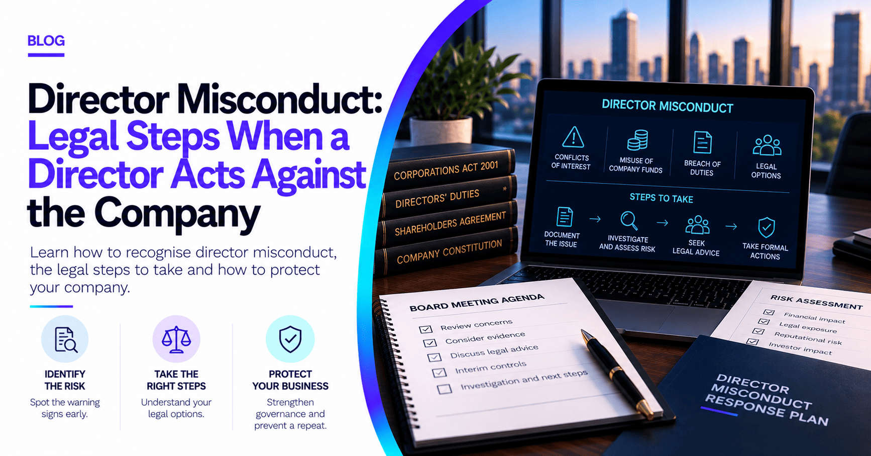 Director Misconduct: Legal Steps When a Director Acts Against the Company