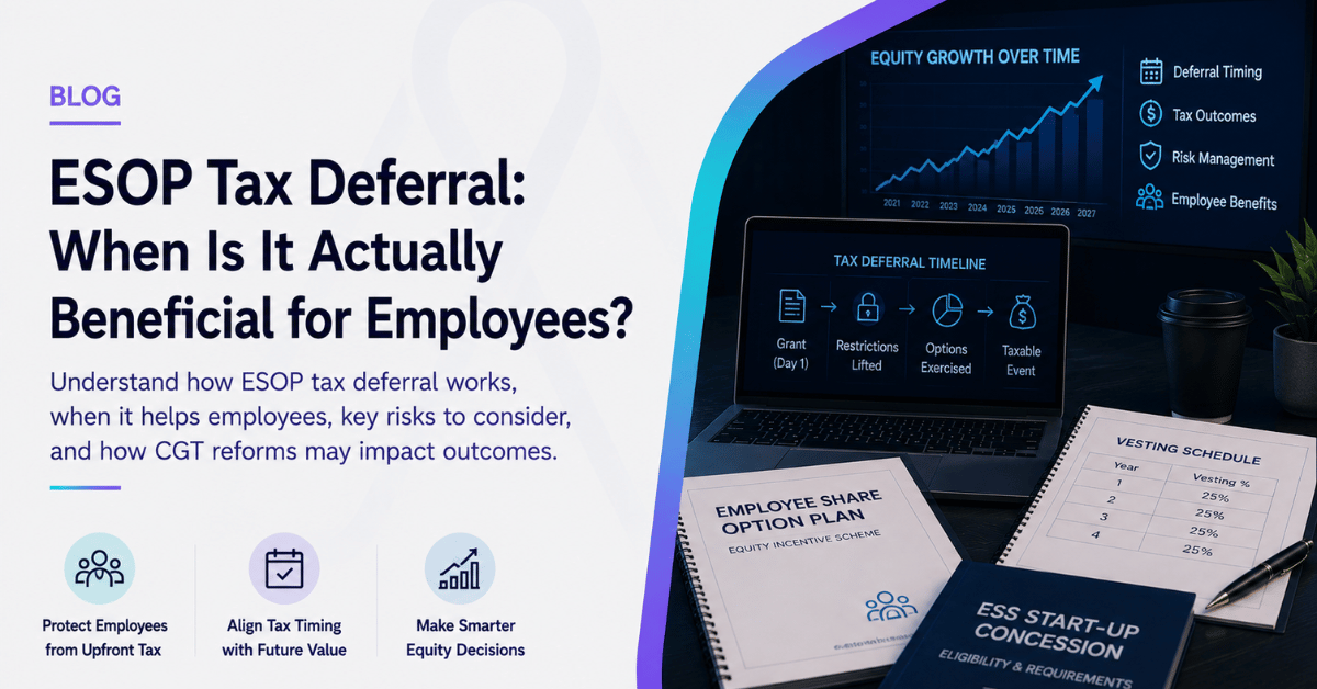 ESOP Tax Deferral: When Is It Actually Beneficial for Employees?